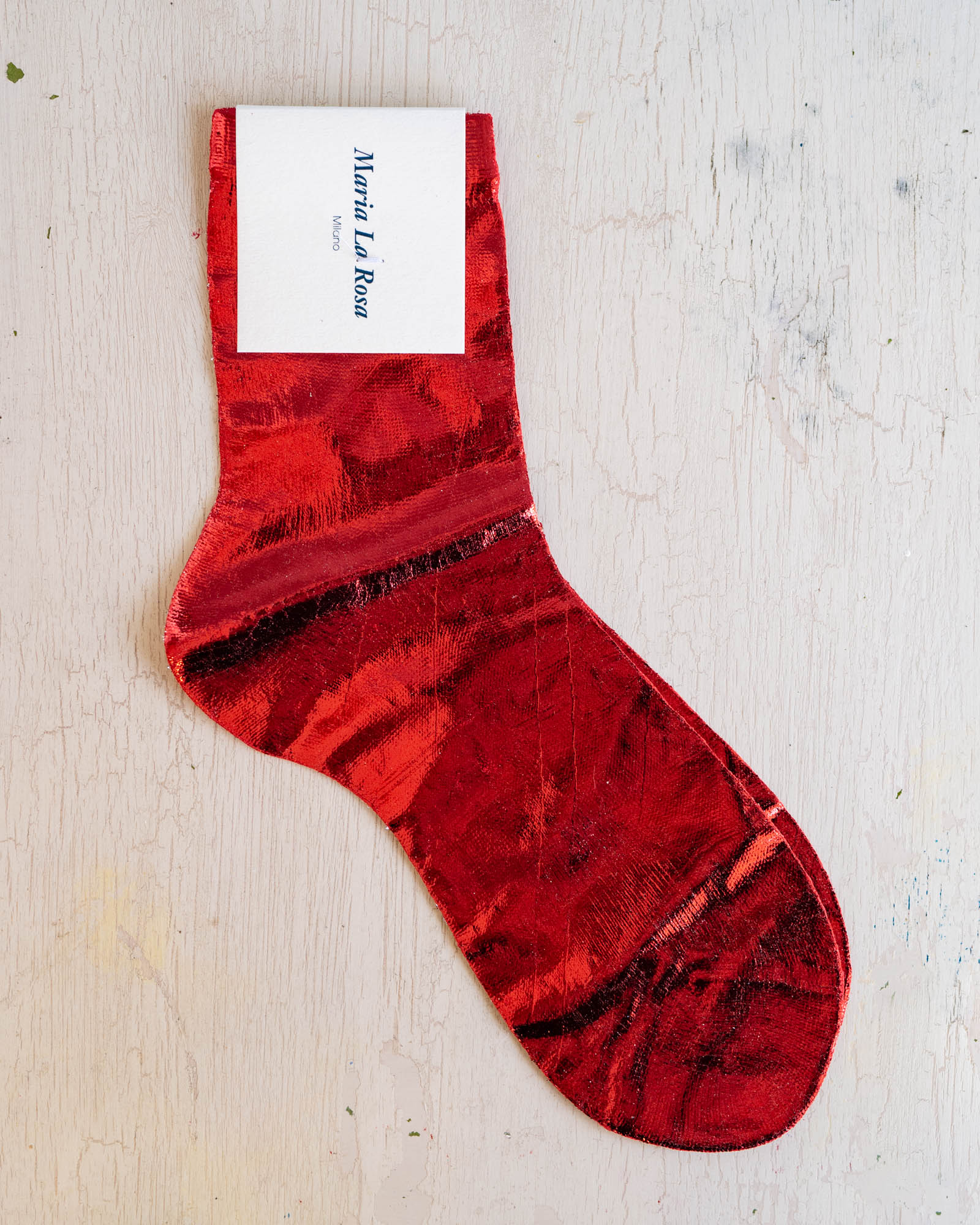 socks - laminated silk