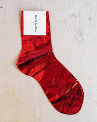 socks - laminated silk