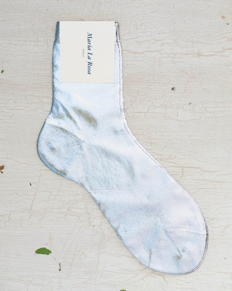 socks - laminated silk