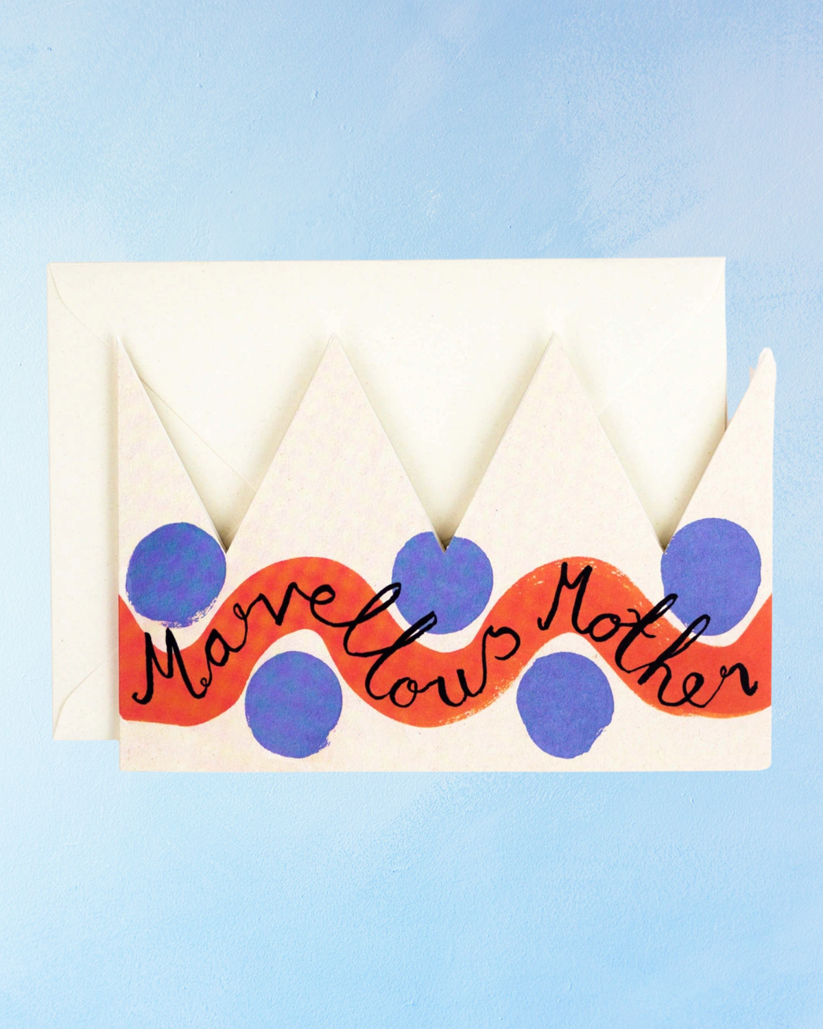 greeting card - marvellous mother crown
