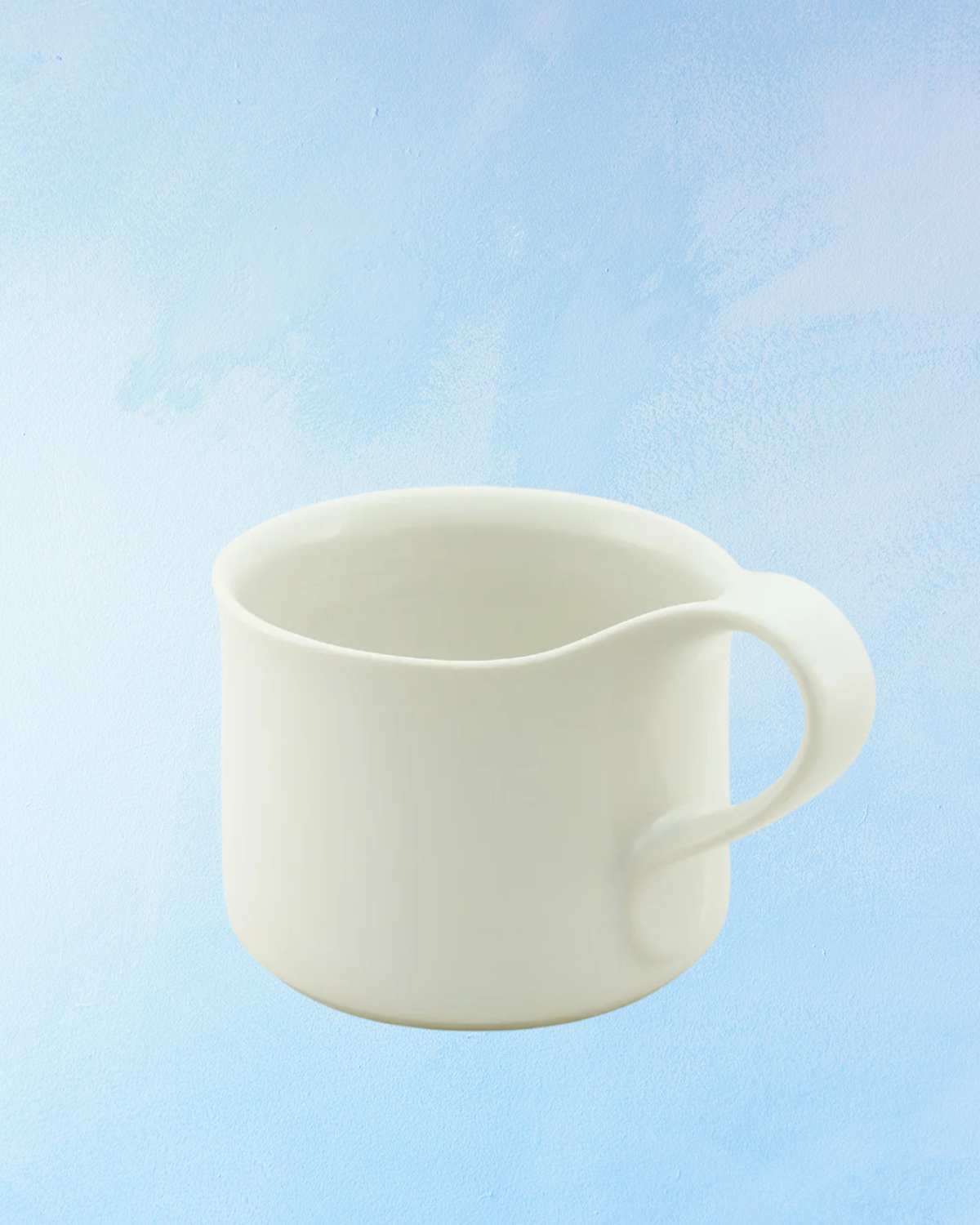 ceramic - cafe mug matte ivory
