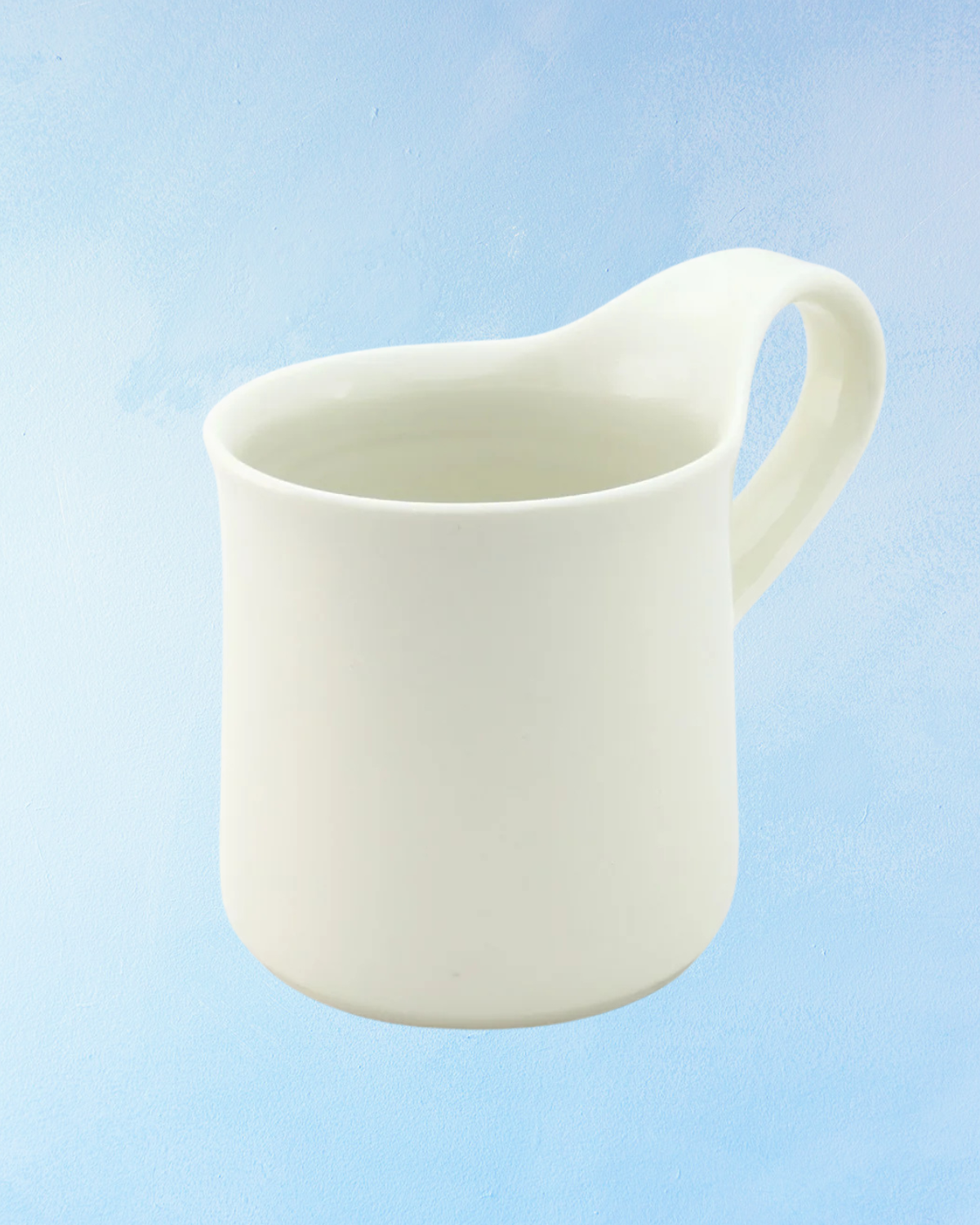 ceramic - cafe mug matte ivory
