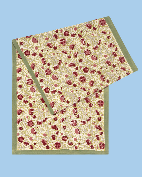 table runner - meadow