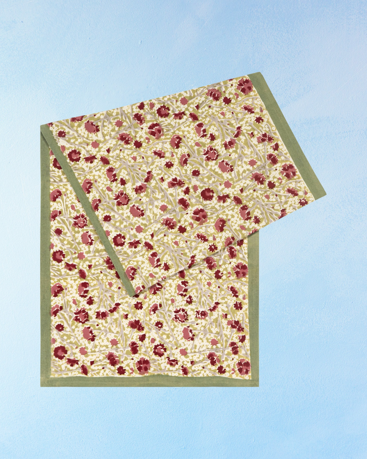 table runner - meadow