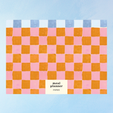 meal planner - colourful check