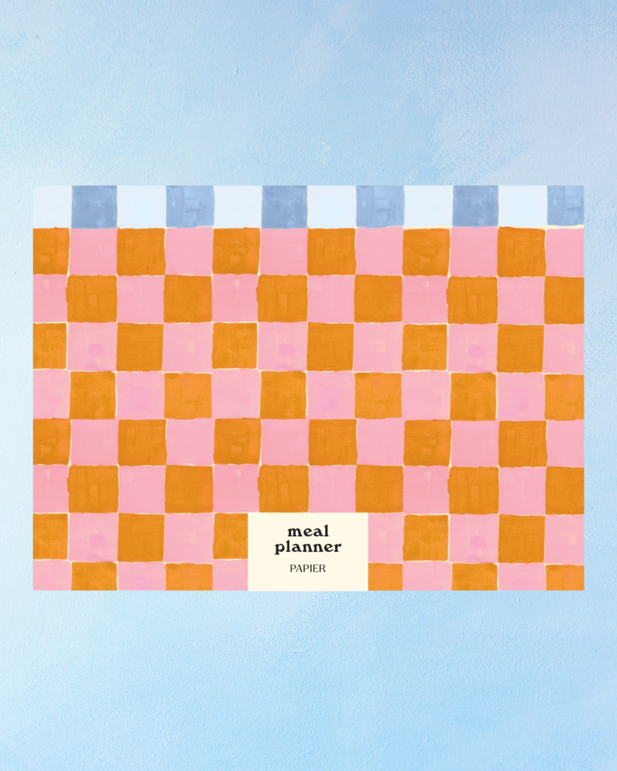 meal planner - colourful check