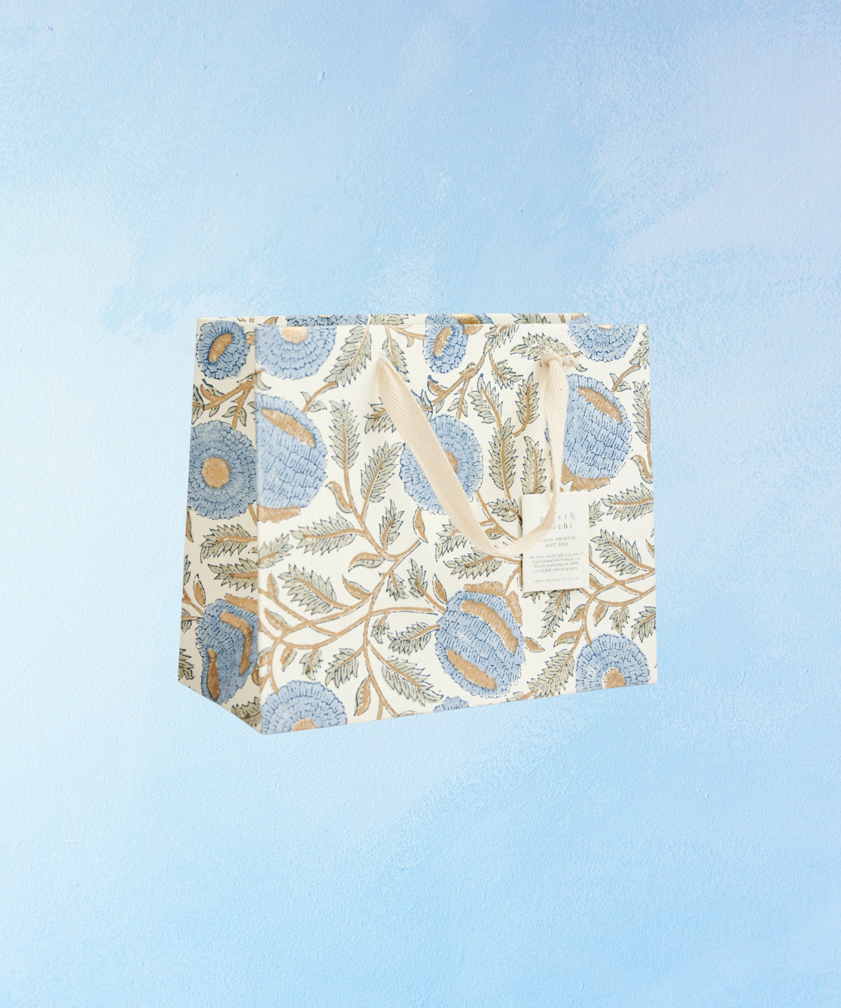 medium gift bag - blue stone (multiple styles)