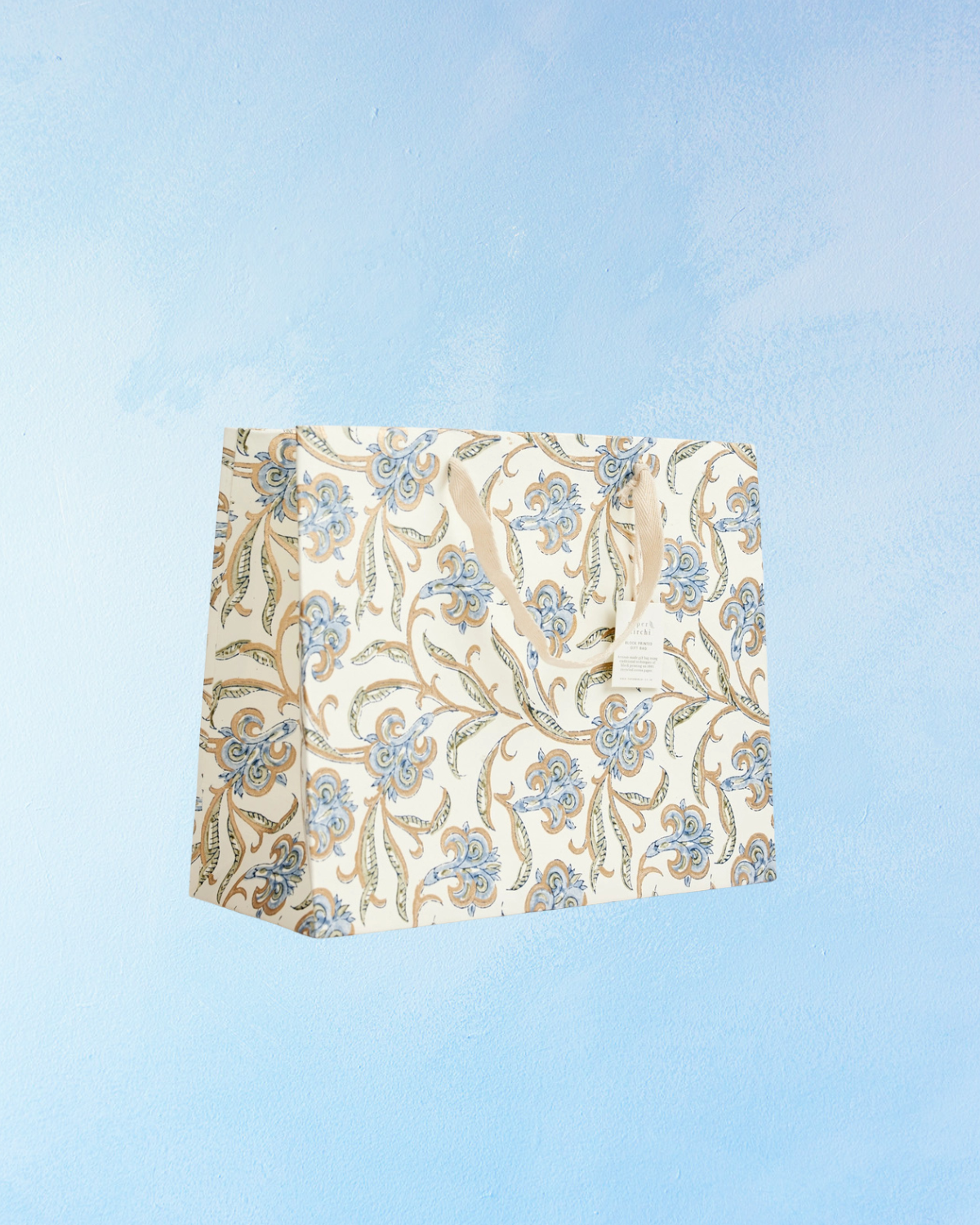 medium gift bag - blue stone (multiple styles)