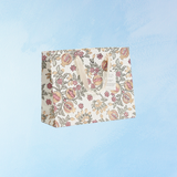 Sac cadeau moyen - terre rose (modèles variés)