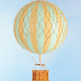décoration montgolfière - moyenne - menthe