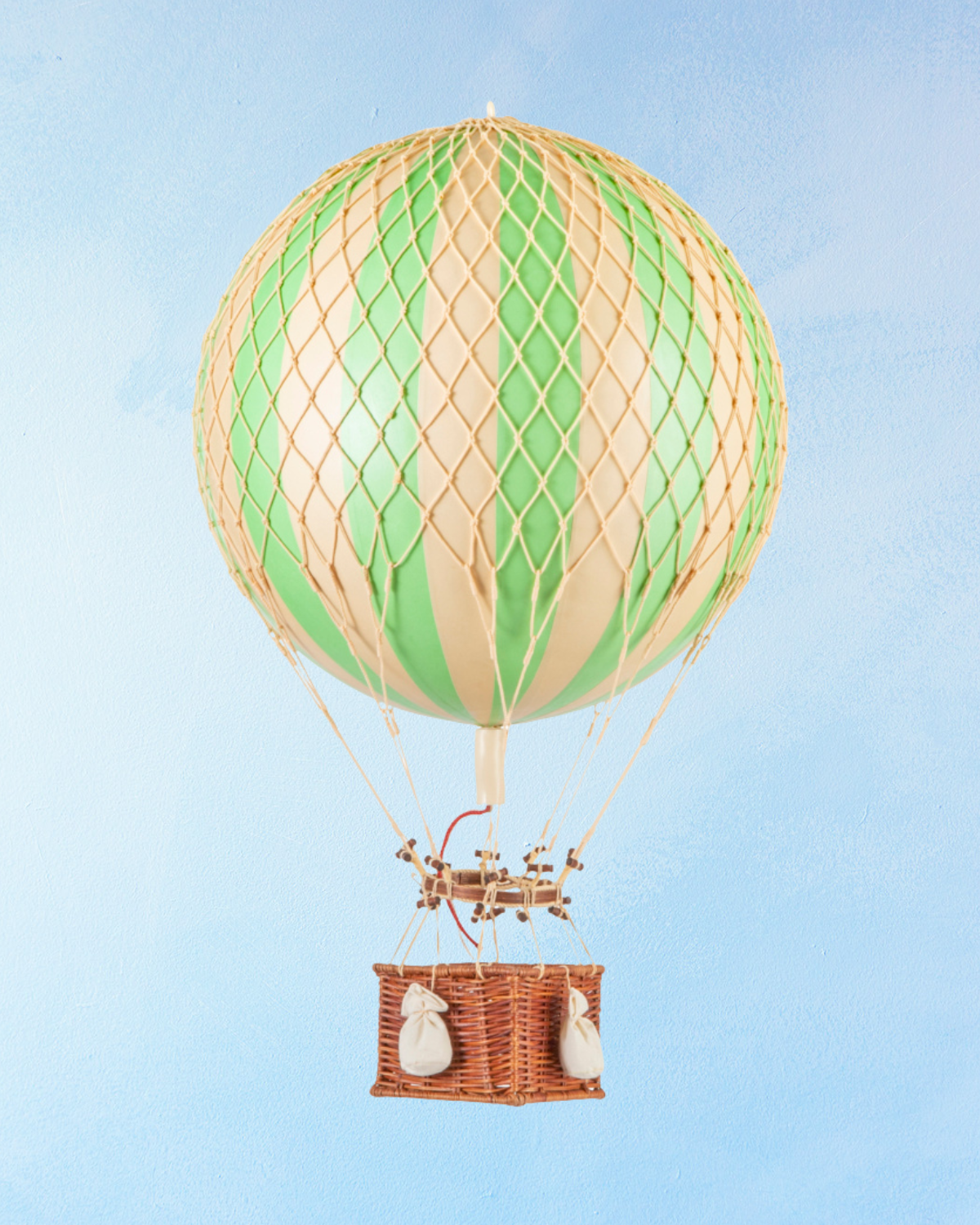 hot air balloon decoration - medium - true green