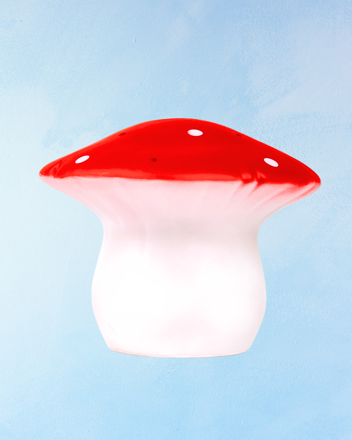 table lamp - red mushroom: medium