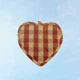 potholder - red heart