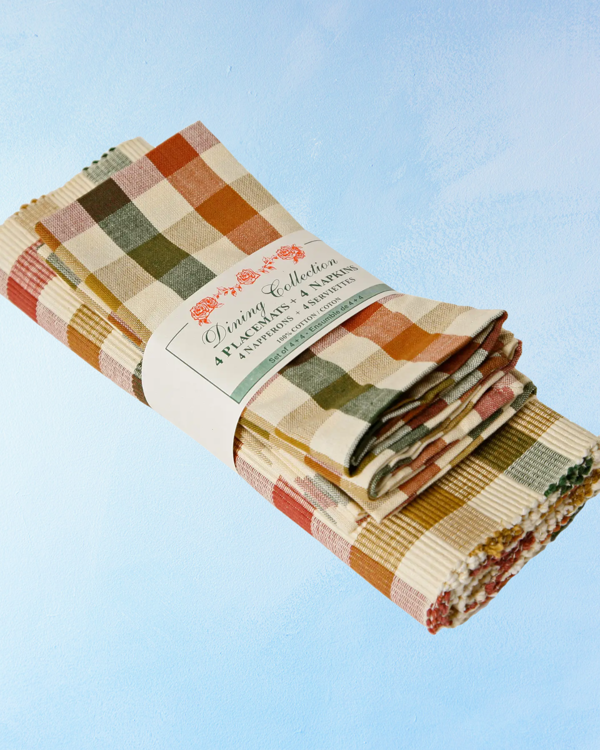 dining collection - cambridge check (placemats and napkin bundle)