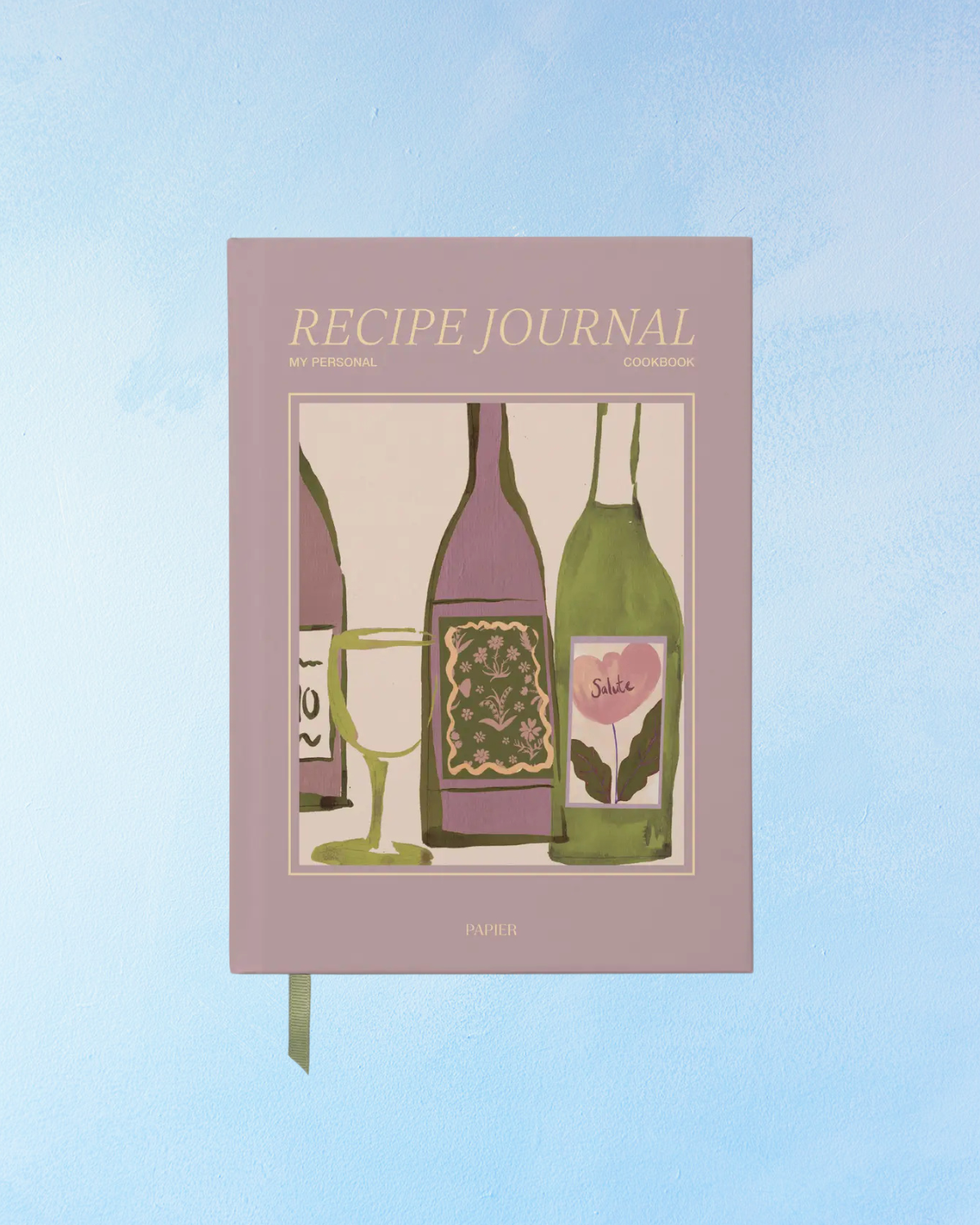 notebook - recipe journal - vineyard