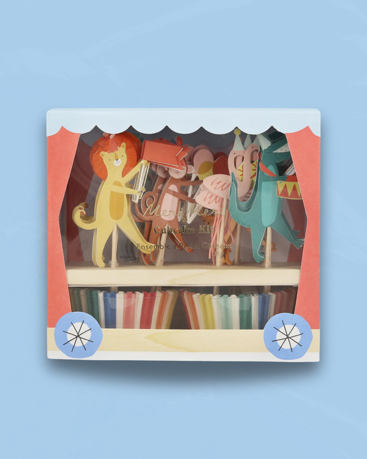 cupcake kit - animal parade