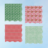paper napkins - cocktail - festive