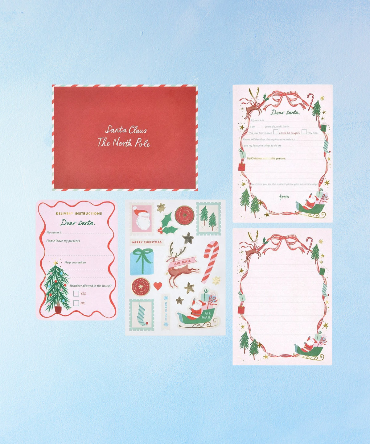 letter to santa kit