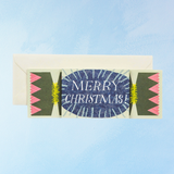 greeting card - christmas diamond cracker