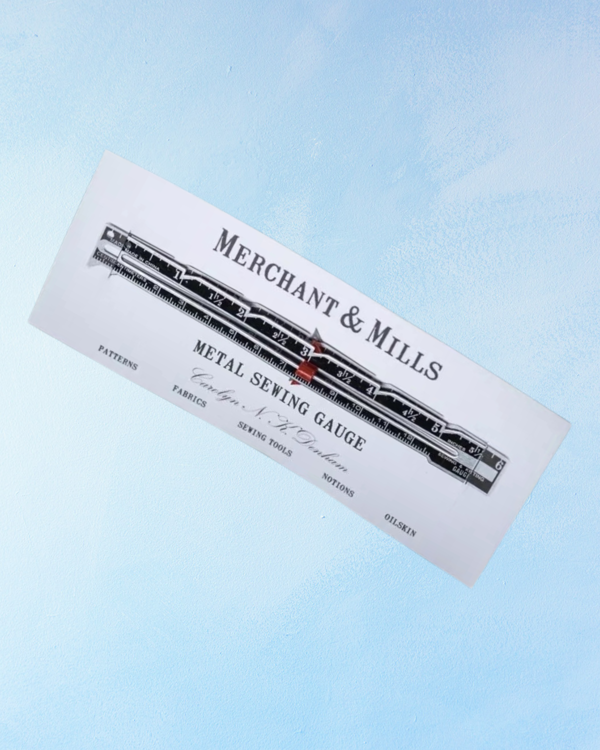 sewing gauge - metal