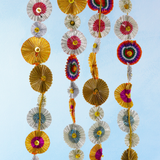garland - metallic pinwheel