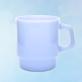 mug - milky periwinkle jade