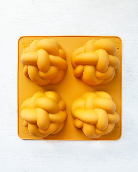 mini challah mold (four)