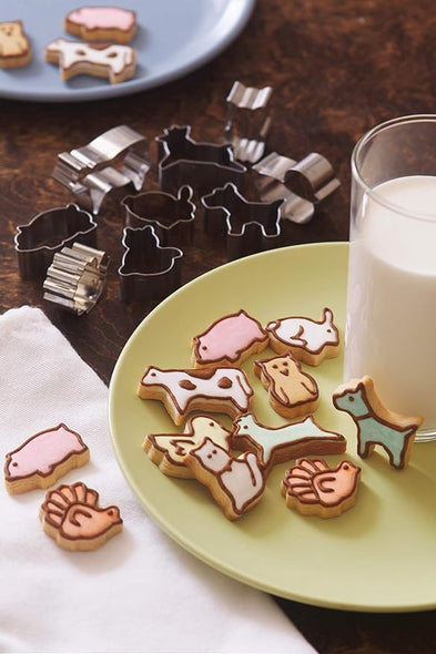 cookie cutters - farm animals