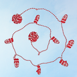 garland - mini mittens