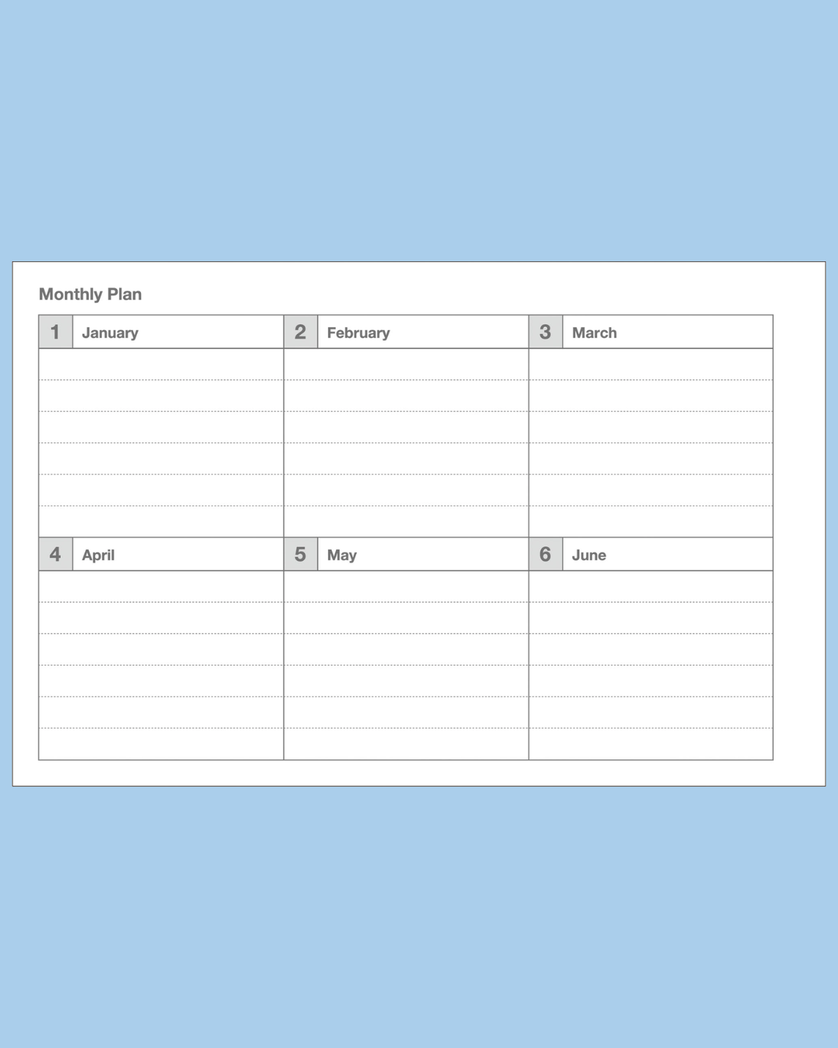 weekly planner - beige