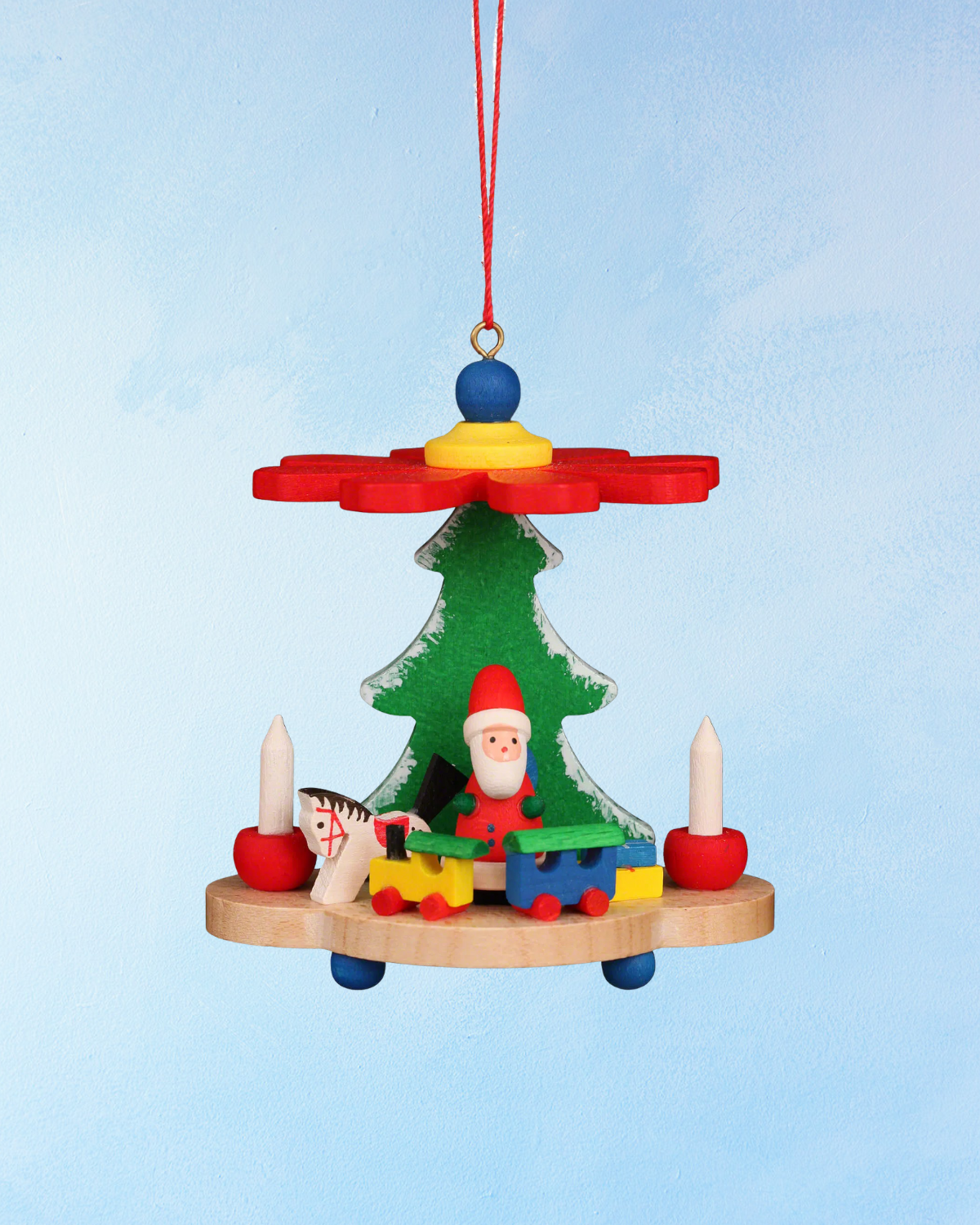 ornament - santa workshop