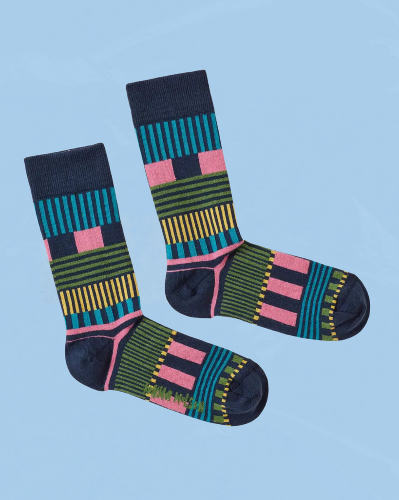 socks - multi stripe