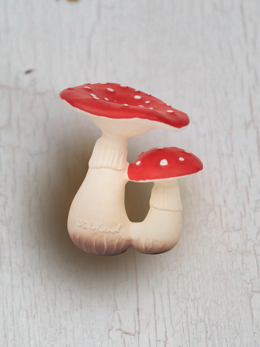 natural rubber teethers (multiple styles)