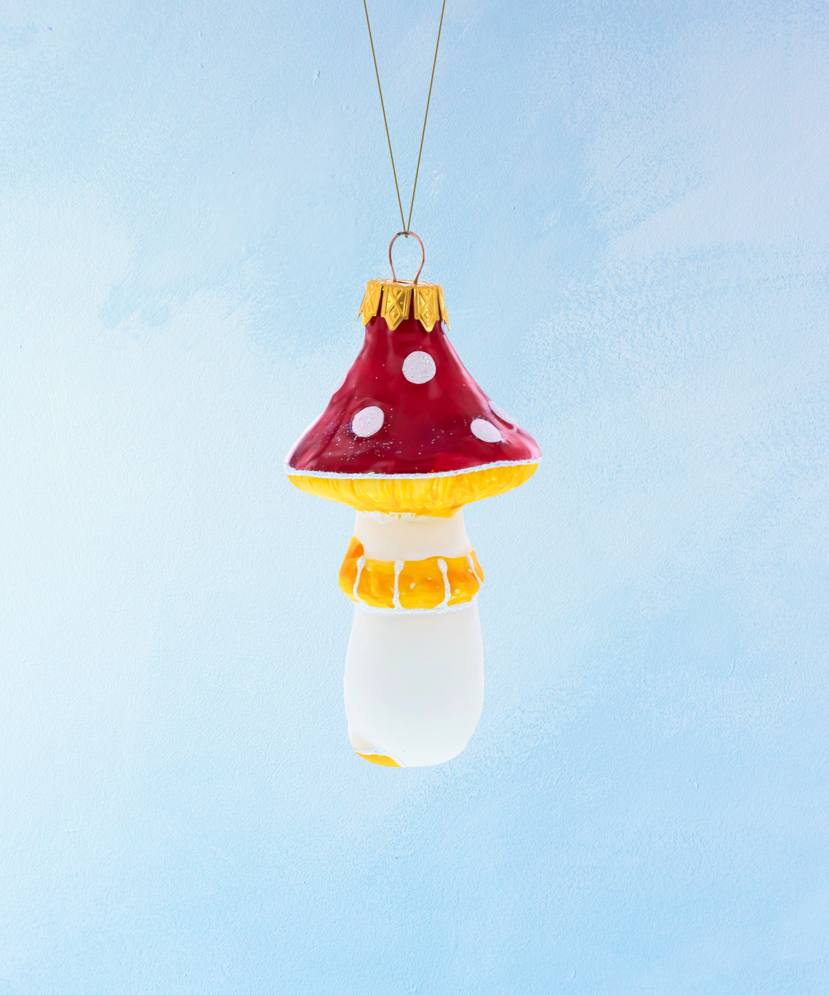 ornament - enchanted lady mushroom