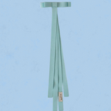 ribbon barette -blue sky