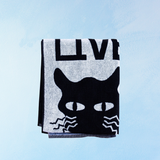 bath towel - nine lives