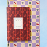 notebook - checkerboard and bows duo