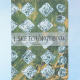 notebook - green games board