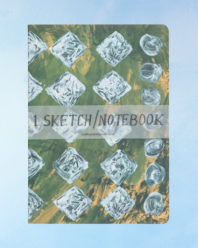 notebook - green games board