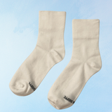 socks - sneaker - oatmeal