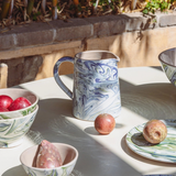 ceramic - marbled ocean pitcher
