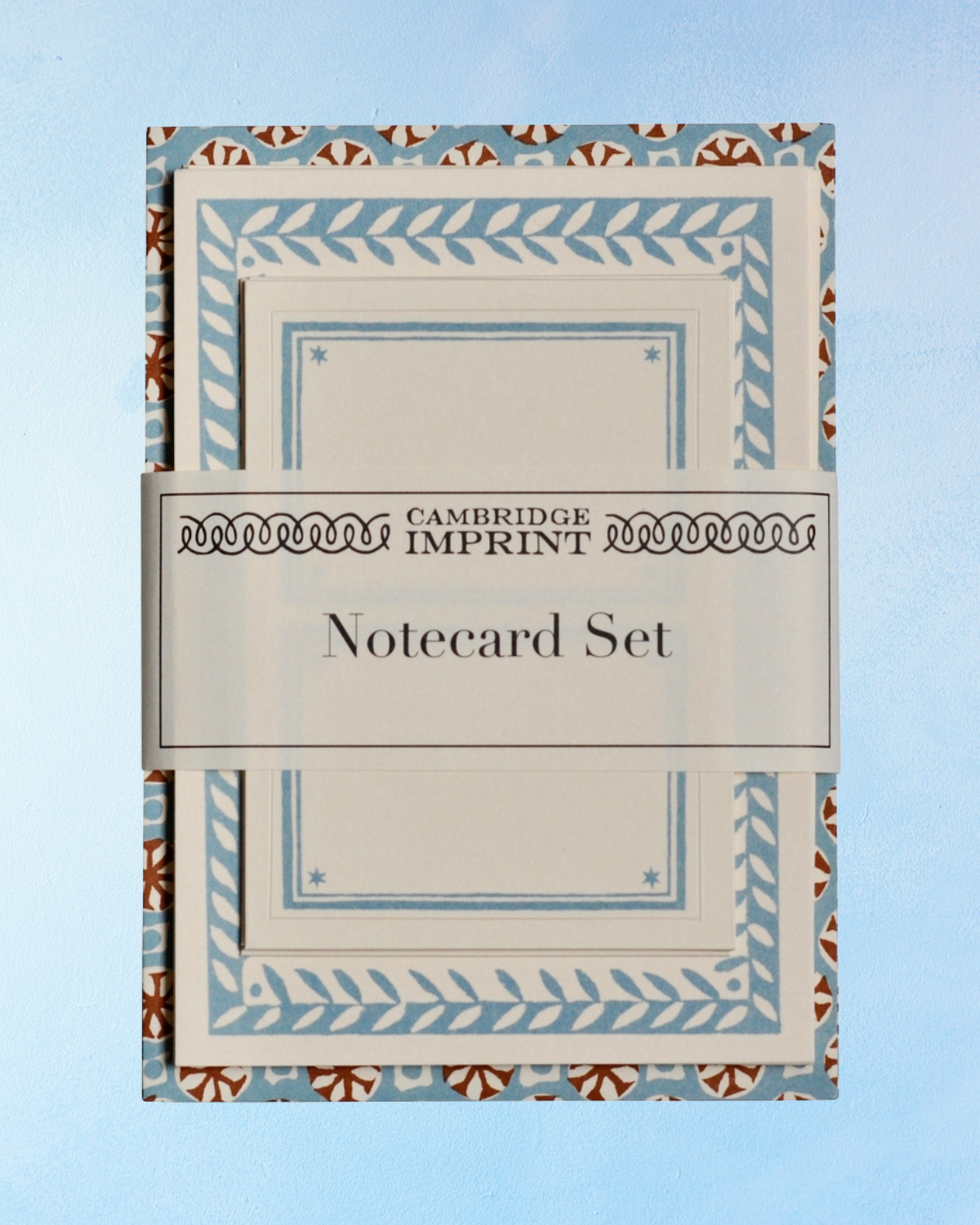 notecard set - sky and cocoa