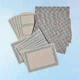 notecard set - sky and cocoa