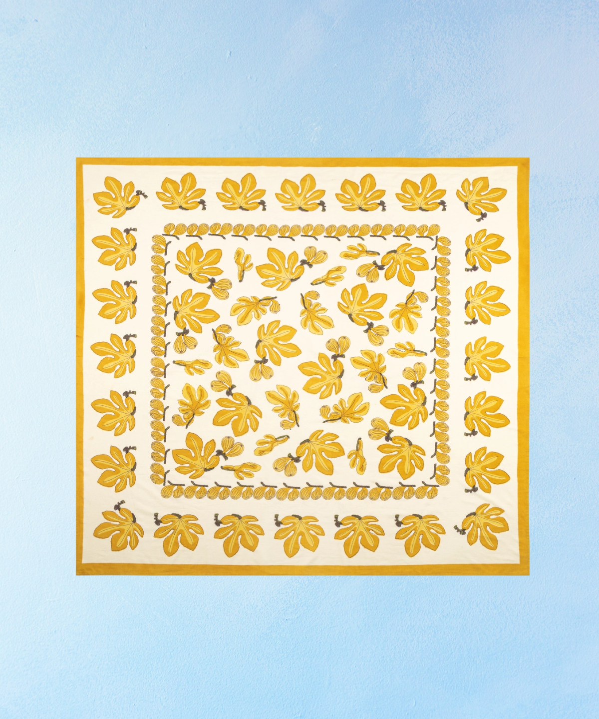 tablecloth - fig: citrine