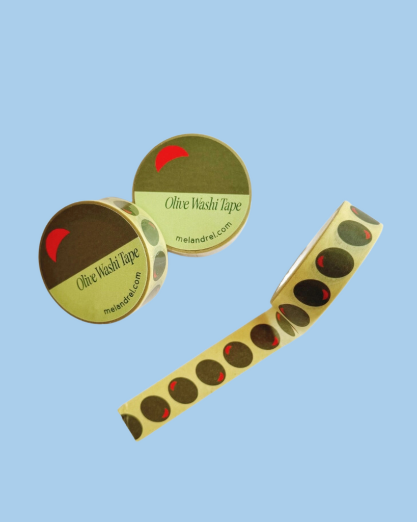 olive washi tape