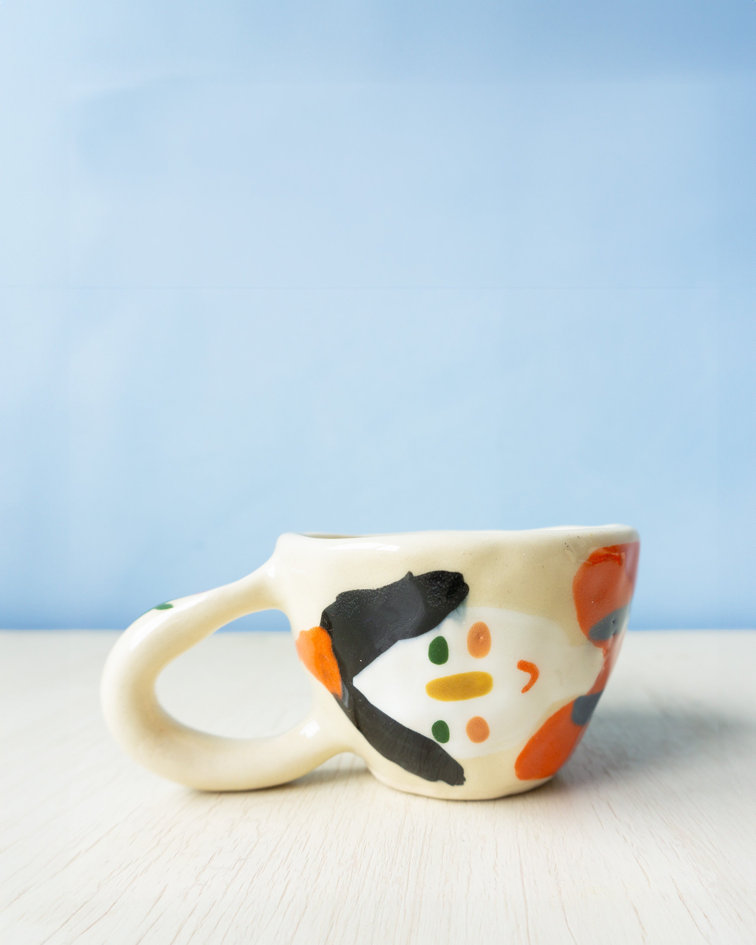 toni darling frank - long blue boy mug