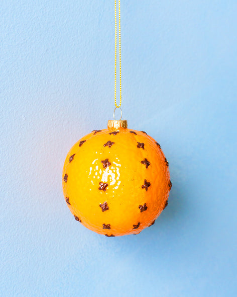 ornament - orange pomander