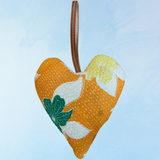 ornament - large lavender heart sachet
