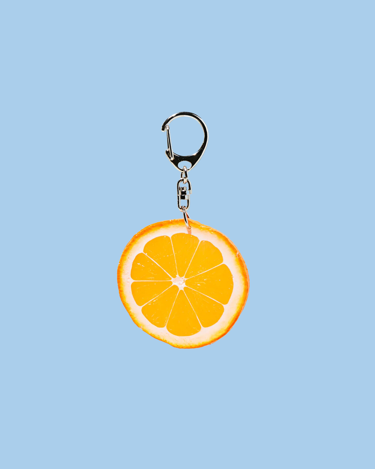 keychain - orange slice