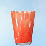 glassware - tumbler: spotted poppy